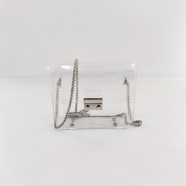 See through Clear Crossbody Bag