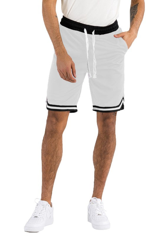 Pantalones cortos deportivos de baloncesto atléticos sólidos